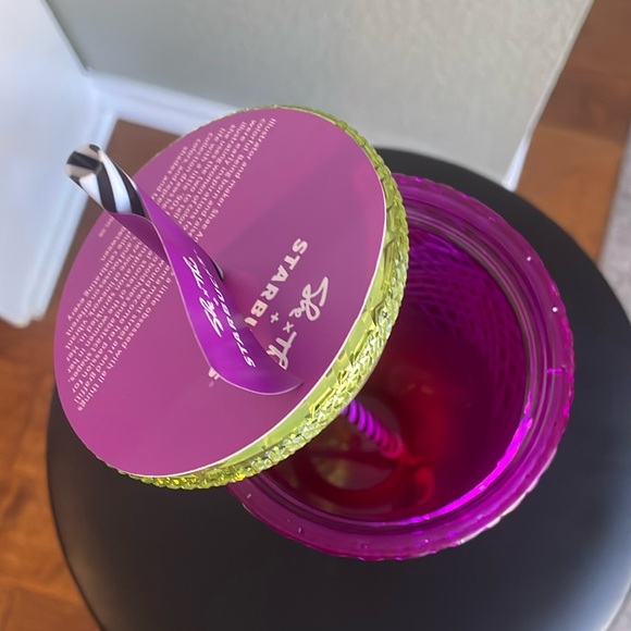 CLOSET CLOSING NWT Starbucks She X This collab cold cup w/ lid & straw, venti - Picture 12 of 15